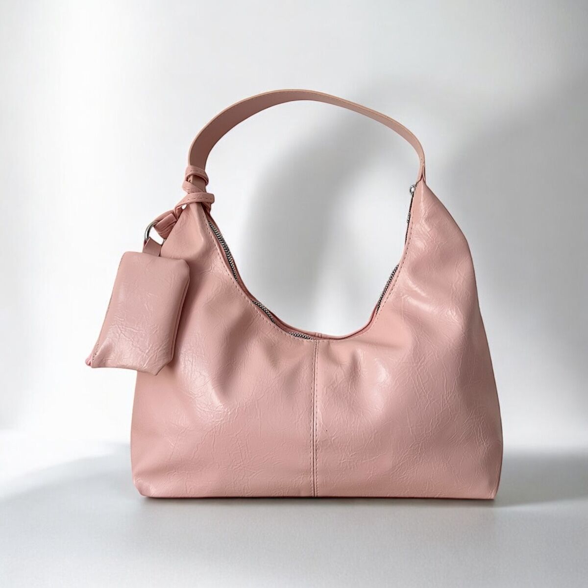 Cüzdan Aksesuar Hediyeli Kadın El ve Omuz Çanta Bella