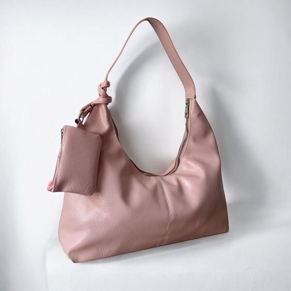 Cüzdan Aksesuar Hediyeli Kadın El ve Omuz Çanta Bella