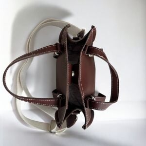 Dikiş Detaylı El ve Omuz Çantası Tom Bordo