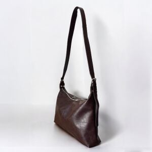 Ayarlanabilir Çapraz Omuz Çantası Milano Acı Kahve