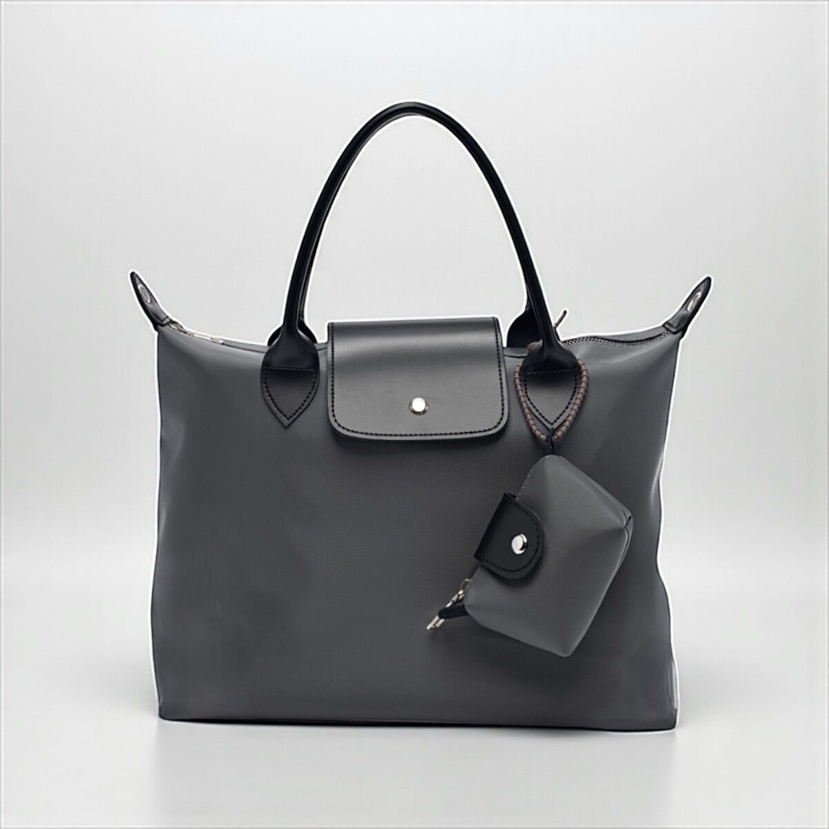 CHARM HEDİYELİ OMUZ ÇANTASI VERONİKA GRİ