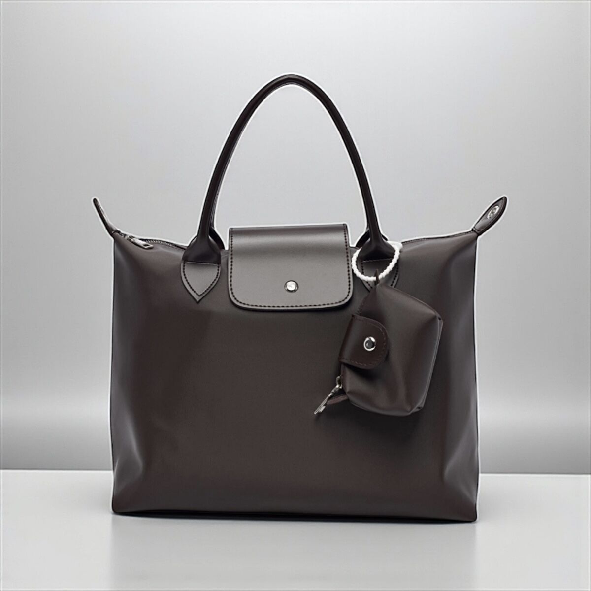 CHARM HEDİYELİ OMUZ ÇANTASI VERONİKA ACI KAHVE