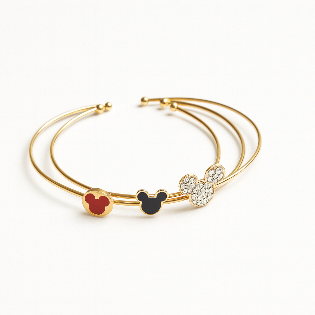 Gold Renk 3’lü Bileklik Seti