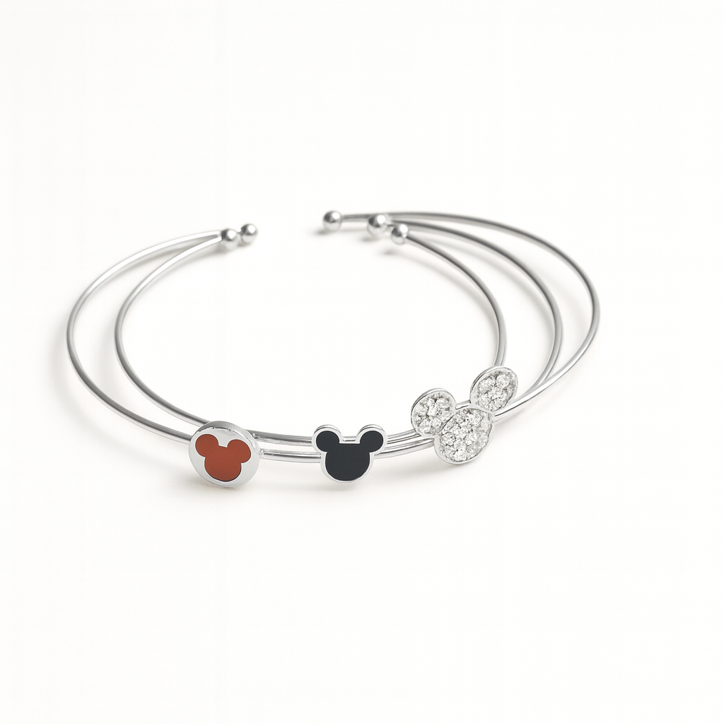 Gümüş Renk 3’lü Bileklik Seti