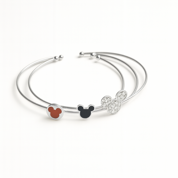 Gümüş Renk 3’lü Bileklik Seti