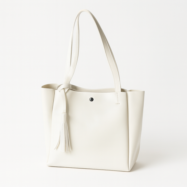 3 Bölmeli Omuz Çantası Rio Ekru