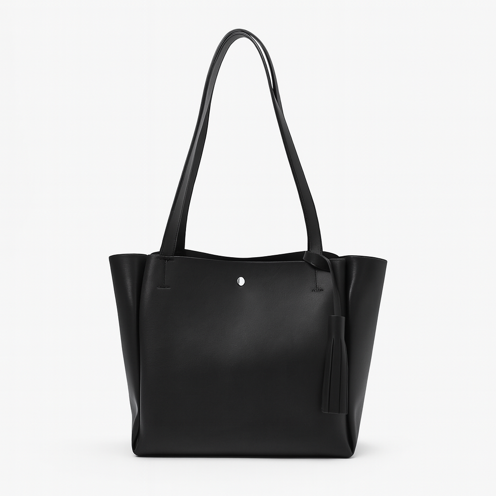 3 Bölmeli Omuz Çantası Rio Siyah