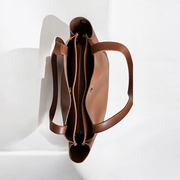 3 Bölmeli Omuz Çantası Rio Taba