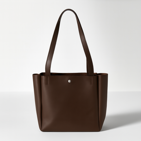 3 Bölmeli Omuz Çantası Rio Acı Kahve