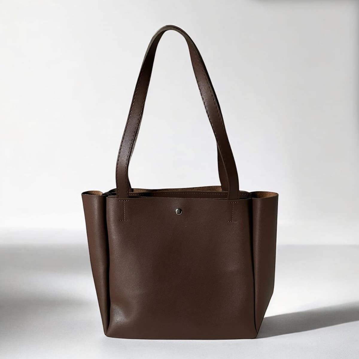 3 Bölmeli Omuz Çantası Rio Acı Kahve