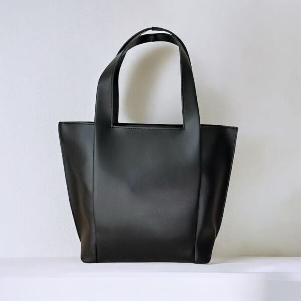 Cep Detaylı Omuz Çantası Glam Siyah