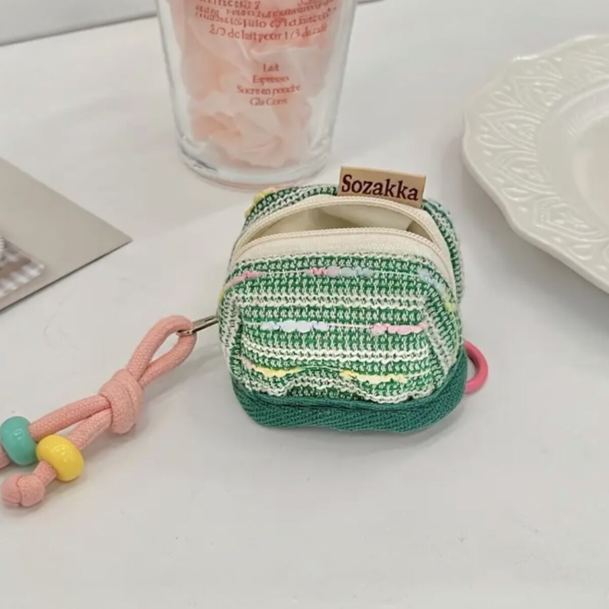 Mini Çanta Charm Yeşil